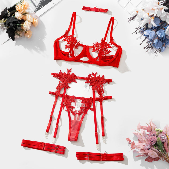 Sensual Lace Lingerie Set