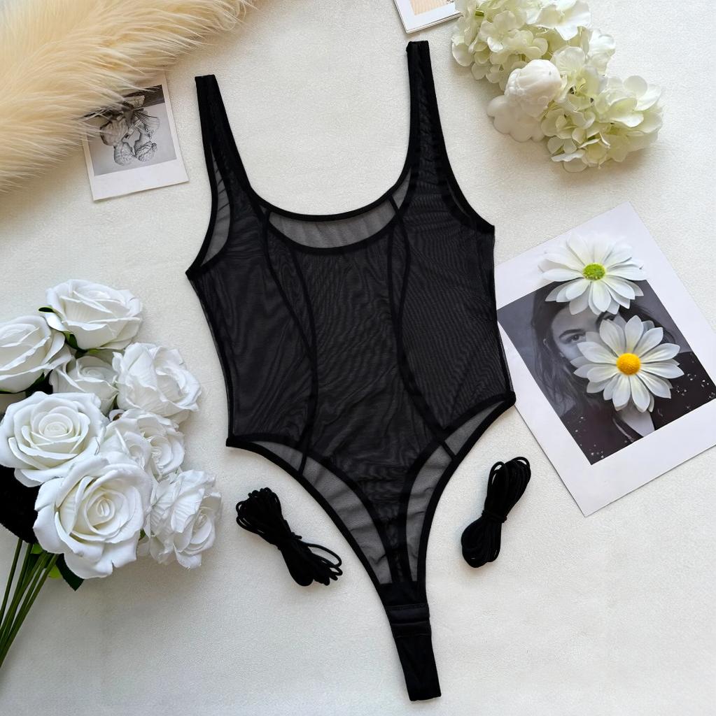 Allure Mesh Wrap Bodysuit